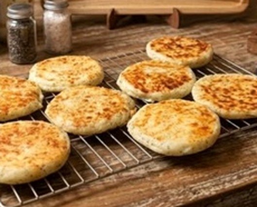 Arepas de yuca recién preparadas